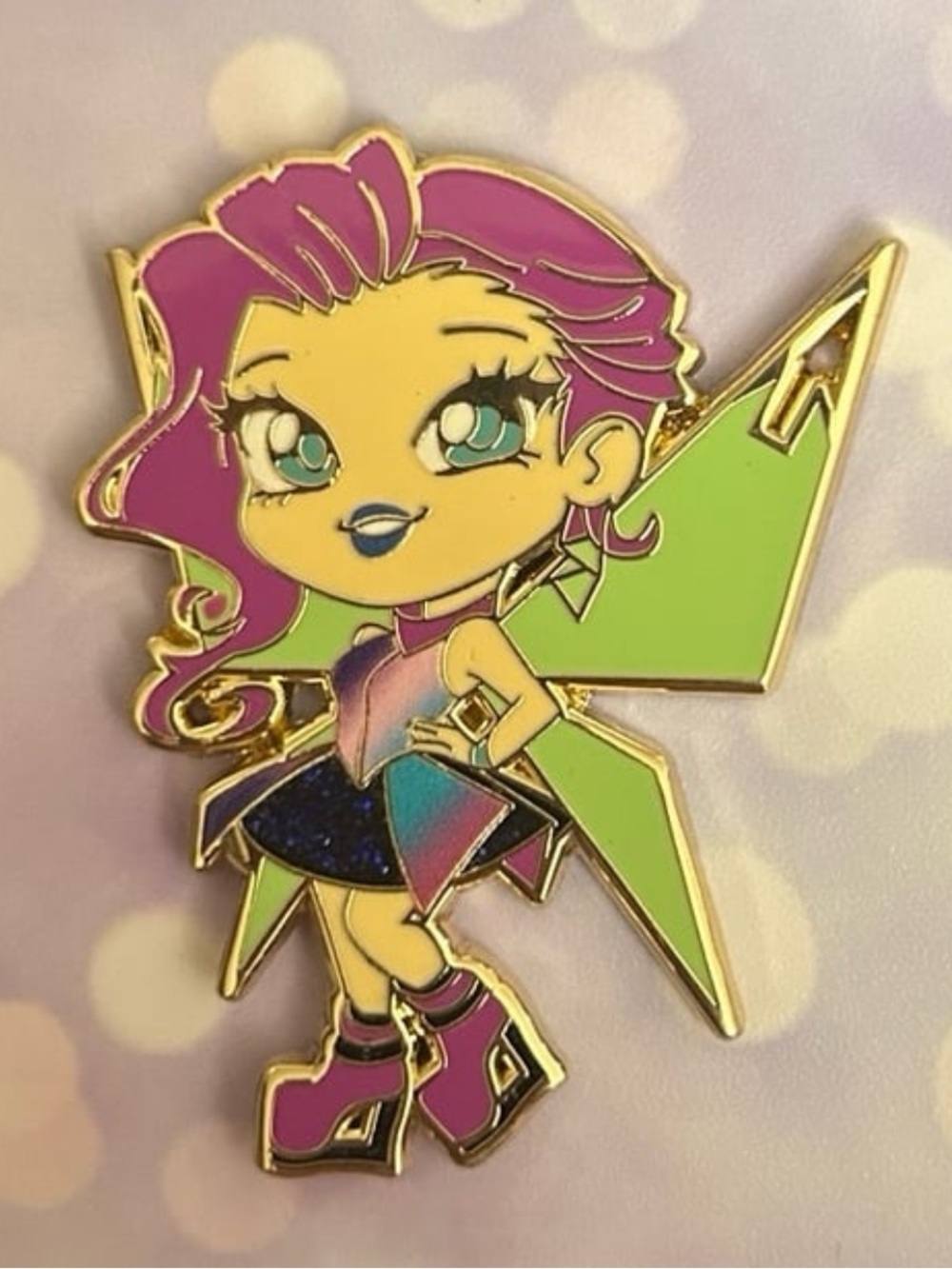 Winx tecna fantasy pin